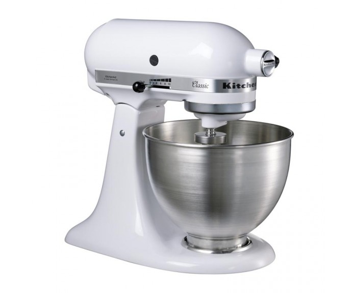 KitchenAid 5K45SS Classic Stand Mikser, 4.3 L, Beyaz