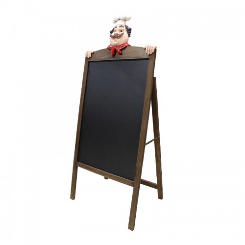 Biradlı BRD-900 Aşçı Menü Tahtası, 120x50 cm