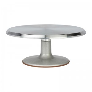 Biradlı BRD-0570 Dönerli Metal Pasta Sıvama Standı, 30 cm