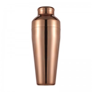 Biradlı BRD-601 Fransız Model Paslanmaz Çelik Shaker, 600 ml, Bakır
