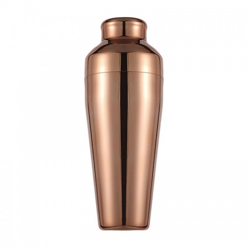 Biradlı BRD-601 Fransız Model Paslanmaz Çelik Shaker, 600 ml, Bakır