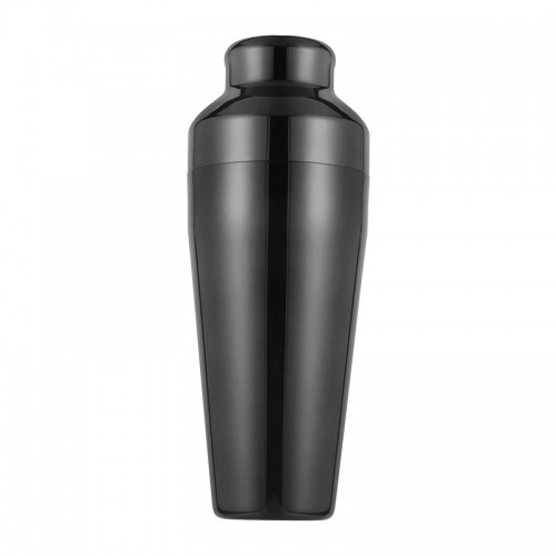 Biradlı BRD-601 Fransız Model Paslanmaz Çelik Shaker, 600 ml, Siyah