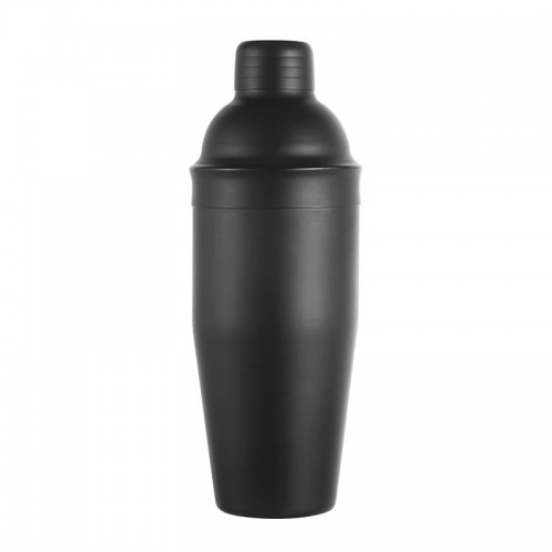 Biradlı BRD-700 Paslanmaz Çelik Kokteyl Shaker, 700 ml, Siyah