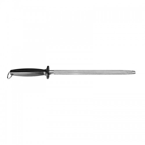 Biradlı EF-136 Plastik Saplı Oval Masat, 30 cm, Siyah
