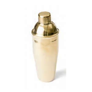 Biradlı BRD-500 Çelik Kokteyl Shaker, 500 ml, Altın