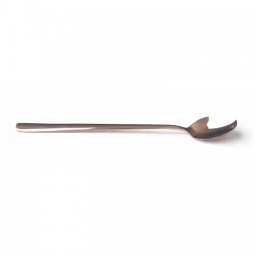 Biradlı BRD-680 Bar Kaşığı, 22 cm, Bakır