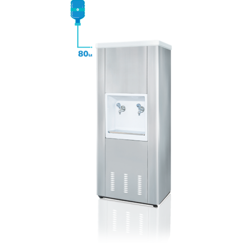 Emsaş EMK.80 Su Sebili 80 Litre Soğutmalı İç & Dış 304 Krom