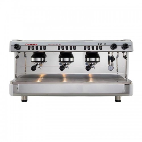 Faema E98 UP A/3 Tam Otomatik Espresso Kahve Makinesi, 3 Gruplu, Beyaz