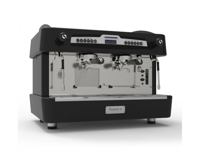 Fiamma Quadrant 2 DSP TC Espresso Kahve Makinesi, 2 Gruplu, Siyah
