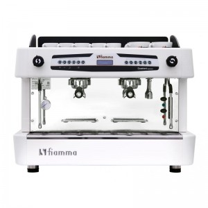 Fiamma Quadrant 2 DSP TC Espresso Kahve Makinesi, 2 Gruplu, Beyaz