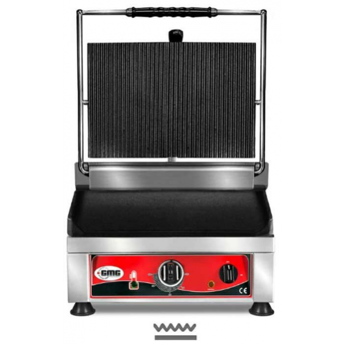 GMG KG 2525 G Yarı oluklu Tost Makinesi, 25x25 cm