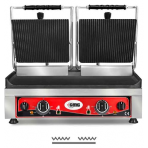 GMG KG 5530 DG Yarı Düz Tost Makinesi, 52x24 cm