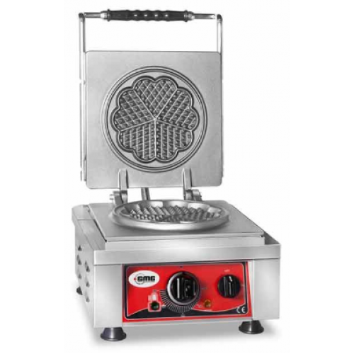 GMG KGW 01 S Çiçek Model Waffle Makinesi, Ø 17 x 1 cm