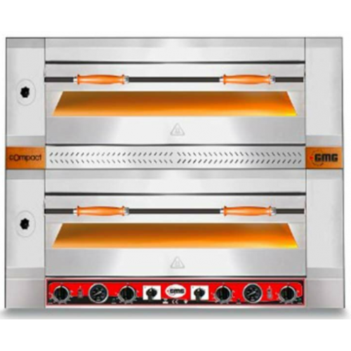 GMG COMPACT Serisi Pizza Fırını, Ø 30 cm 4+4 Adet Tepsi Kapasiteli