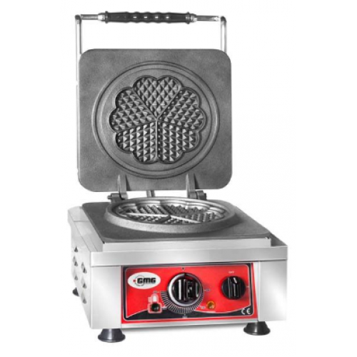 GMG KGW 01 M Çiçek Model Waffle Makinesi, Ø 16,5 x 1,5 cm