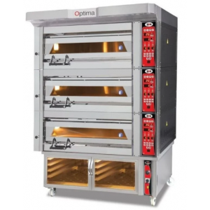 GMG PB3M-84 Taş Tabanlı Pasta & Börek Fırını Mayalandırma Kabinli