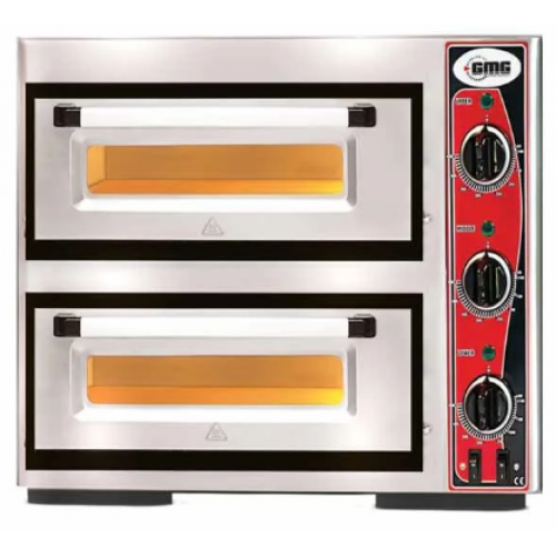 GMG PF 5050 DE3 Ø 25 cm 4+4 Adet Tepsi Kapasiteli Pizza Fırını