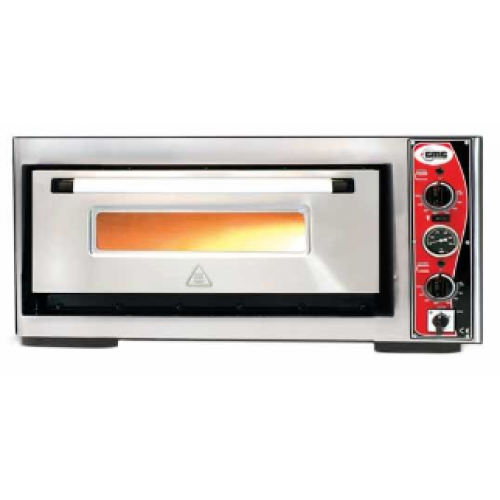 GMG PF 6262 E-T Ø 30cm 4 Adet Tepsi Kapasiteli Pizza Fırın,Termometreli