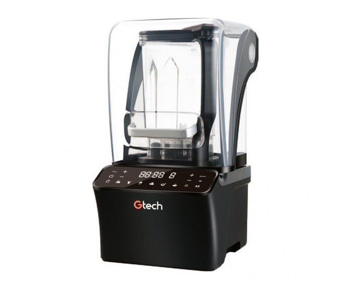 Gtech GT-E8 Bar Blender, Gürültü Önleyici Kapaklı, 1.2 L, 1500 W, Siyah
