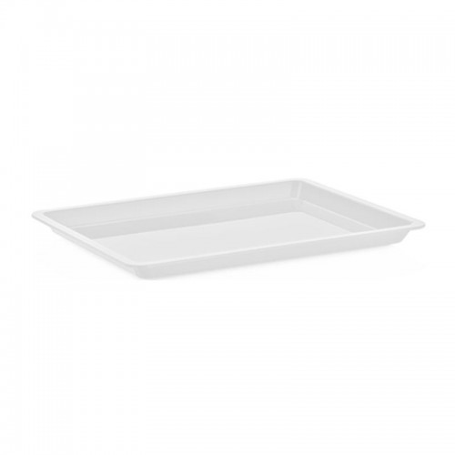 GastroPlast Polikarbonat Fanus Tepsisi, 20x26 cm, Beyaz