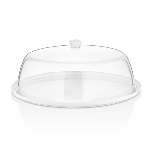 GastroPlast Yuvarlak Fanus Tepsisi, 35 cm, Beyaz