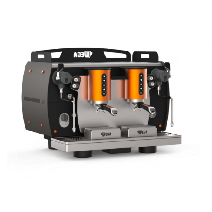 Wega WBAR EVD2 Espresso Kahve Makinesi, İki Gruplu, 3700 W, 12 Litre Boyler