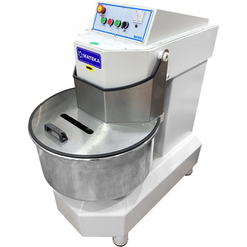 Mateka SPK 1000T Spiral Hamur Yoğurma Makinesi, Çift Motorlu, 250 kg, 400V (Çift Motorlu, Zaman Saati, Acil Stop, Siviç)