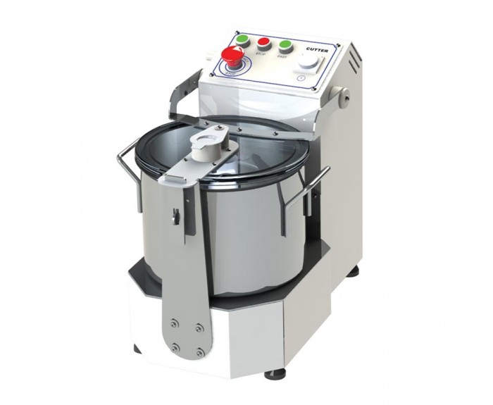 Mateka GPS 300T Setüstü Gıda Parçalayıcı Cutteri, 15 L, 400V