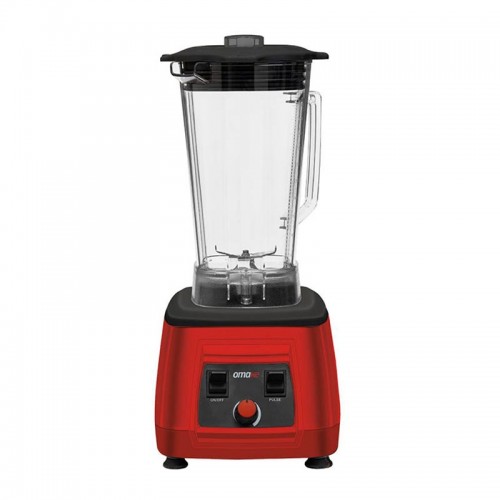 Omake Buz Kırıcı Manuel Bar Blender, 3 L, 2200 W, Kırmızı