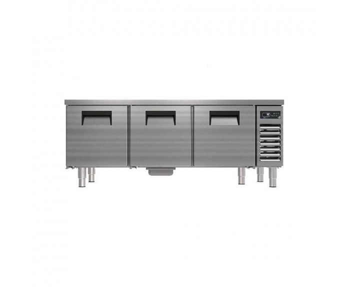 Portabianco CAK-3N60 Cihaz Altı Kısa Buzdolabı, Üç Kapılı, 230 Litre, 160*60*60 cm