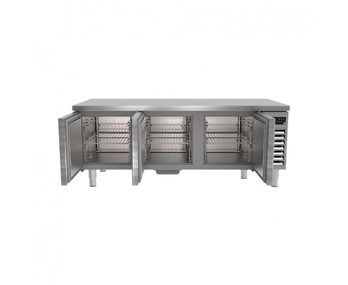 Portabianco CAK-3N60 Cihaz Altı Kısa Buzdolabı, Üç Kapılı, 230 Litre, 160*60*60 cm