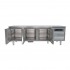 Portabianco CAU-3D60 Cihaz Altı Uzun Derin Dondurucu, Üç Kapılı, 230 Litre, 200*60*60 cm