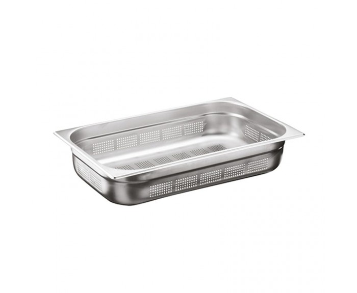 Öztiryakiler Delikli Gastronorm Küvet, GN 1/1, 53x32.5x2 cm