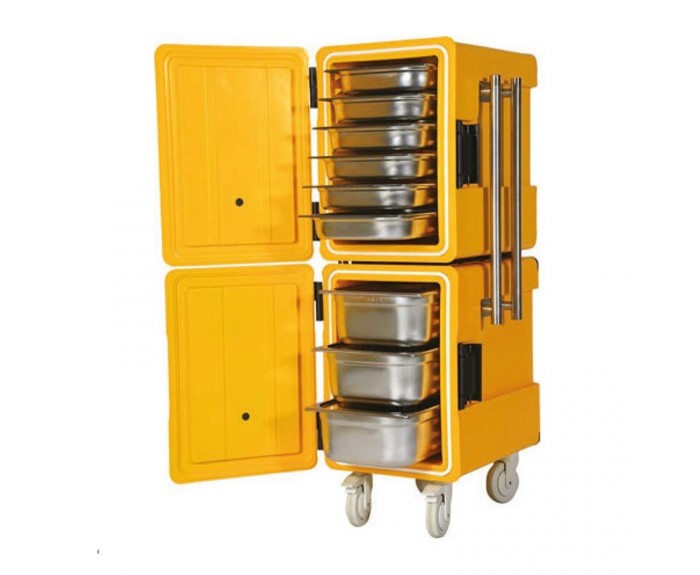 Avatherm 600M Double Thermobox, Tekerlekli, Sarı