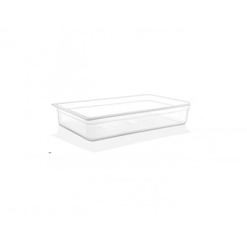 GastroPlast GN 1/1-100 mm Gastronom Küvet, Polipropilen