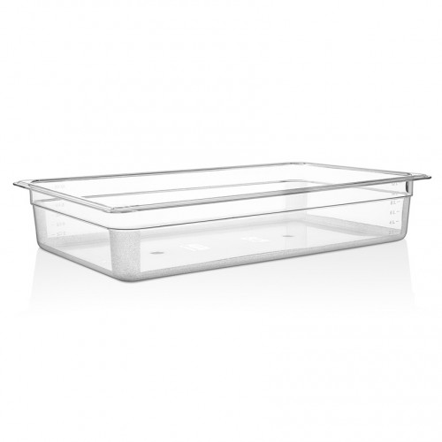 GastroPlast GN 1/1-100 mm Gn Pc Şeffaf Küvet GNP-11100