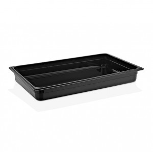 GastroPlast GN 1/1-65 mm Gastronom Gn Pc Şeffaf Küvet GNP-1165 Siyah
