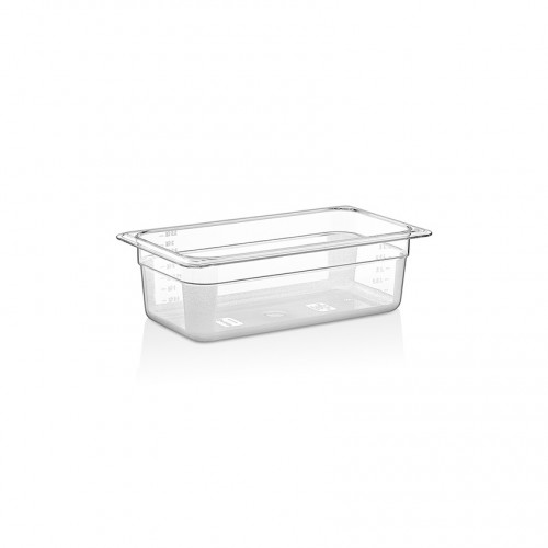 GastroPlast GN 1/3-100 mm Gn Pc Şeffaf Küvet GNP-13100