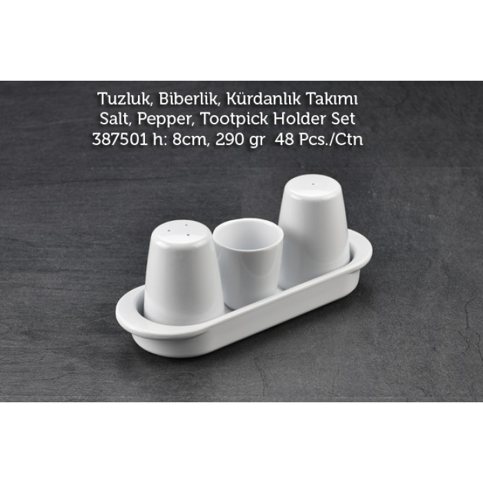 TUVA THERM TUZLUK,BİBERLİK,KÜRDANLIK TAKIMI