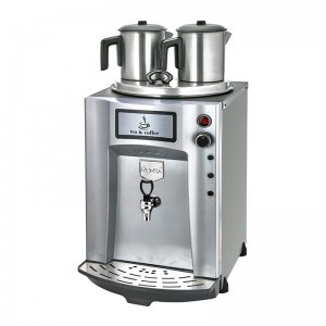 Remta DE11P Premium Jumbo Çay Makinesi, 2 Demlikli,Gri