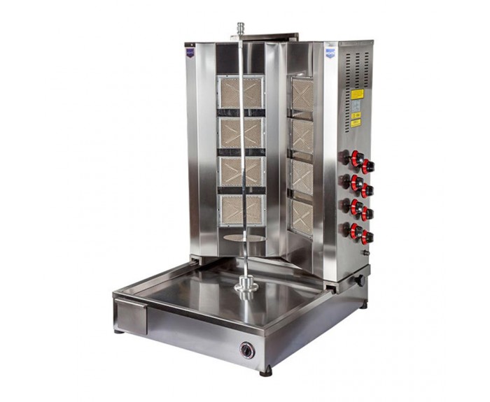 Remta D14 V Model Döner Ocağı, 8 Radyanlı, LPG