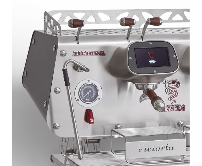 Bezzera Victoria Tall Cup Tam Otomatik Espresso Kahve Makinesi, 2 Gruplu, Siyah