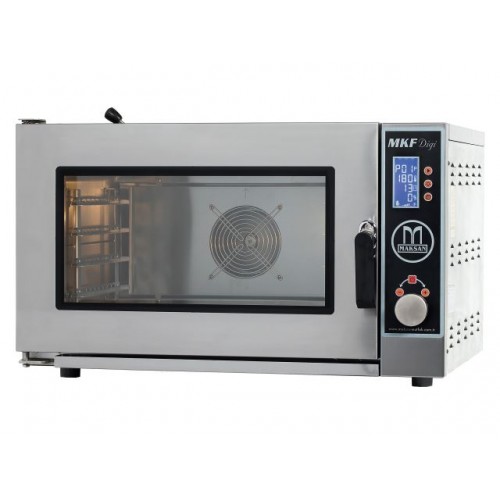 Maksan MKF-4P DIGI Elektrik Isıtmalı Dijital Konveksiyonlu Patisseri Fırını