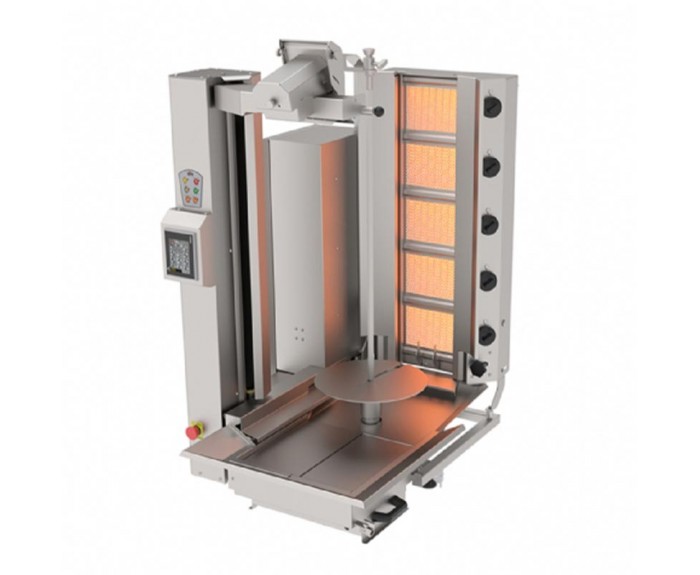 Atalay Compact Seri Dar Kesim Döner Robotu, 5 Radyanlı, Doğalgazlı