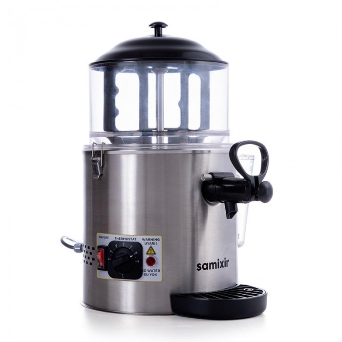 Samixir SC.05 Sıcak Çikolata ve Sahlep Makinesi, 5 L, Inox