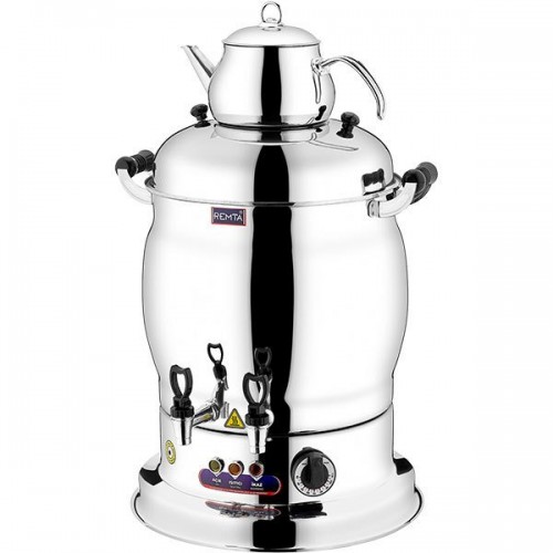 Remta R26 Midi Çay Makinesi, 2 Demlikli, 9 L, 80 Bardak Kapasiteli