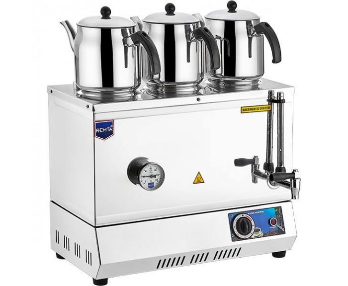 Remta EP03 55 Model Çay Ocağı, 3 Demlikli, 33 L, Elektrikli