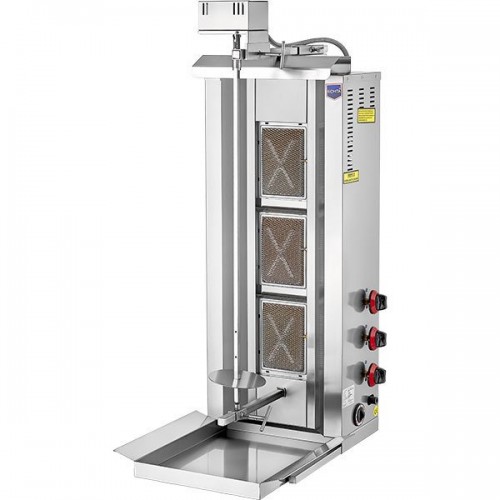 Remta D06(M) Üstten Motorlu Döner Ocağı, 3 Radyanlı, Doğalgazlı
